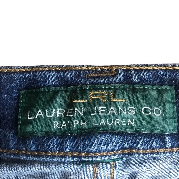LRL LAUREN JEANS CO Ralph Lauren Classic Bootcut Dark Denim Jeans, 37 X 30 - Picture 6 of 9